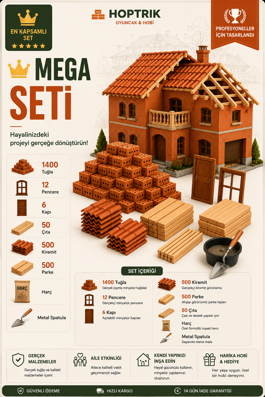 Minyatür İnşaat Seti